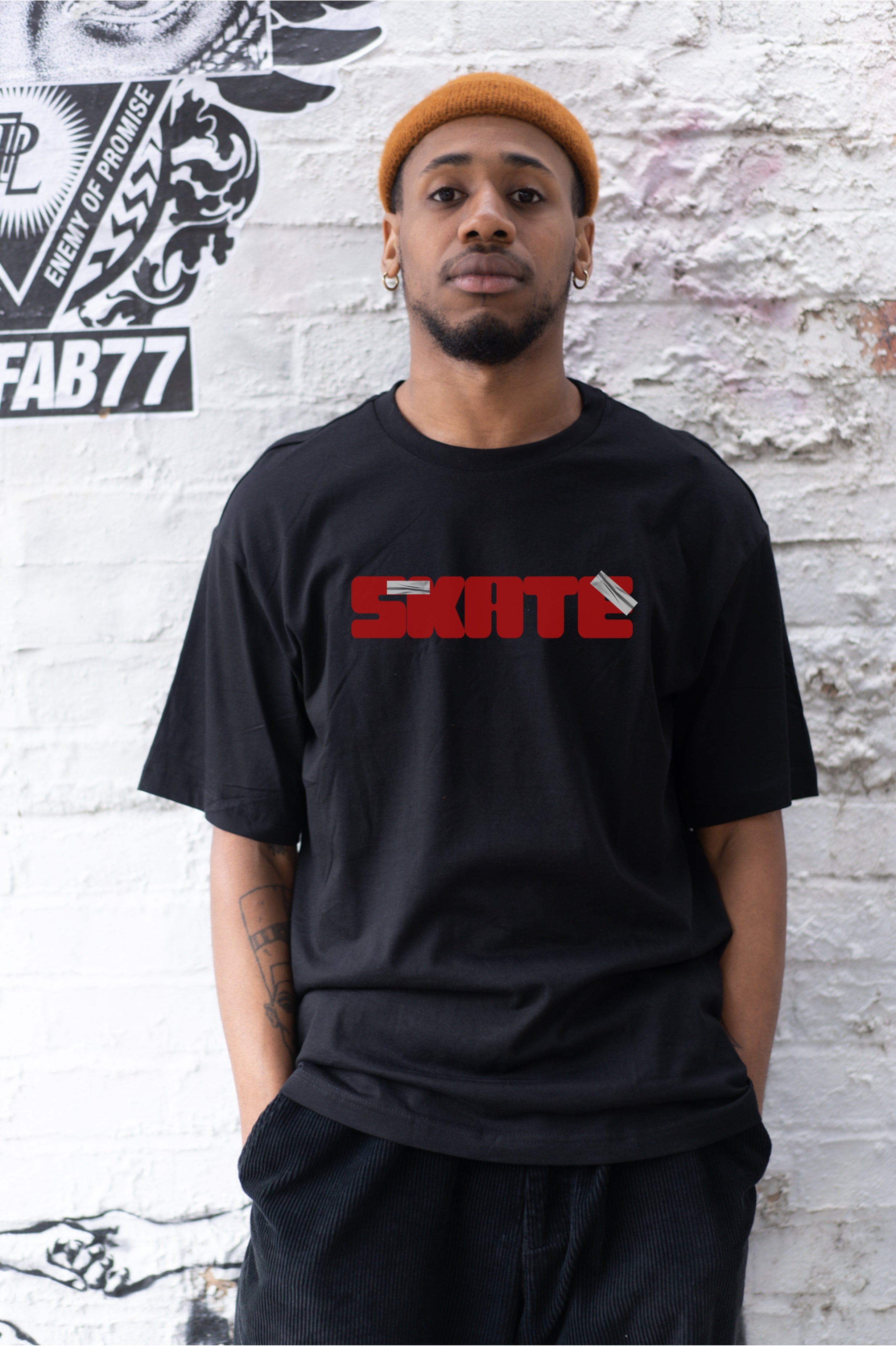 Unisex Relaxed Heavy T-shirt Skate