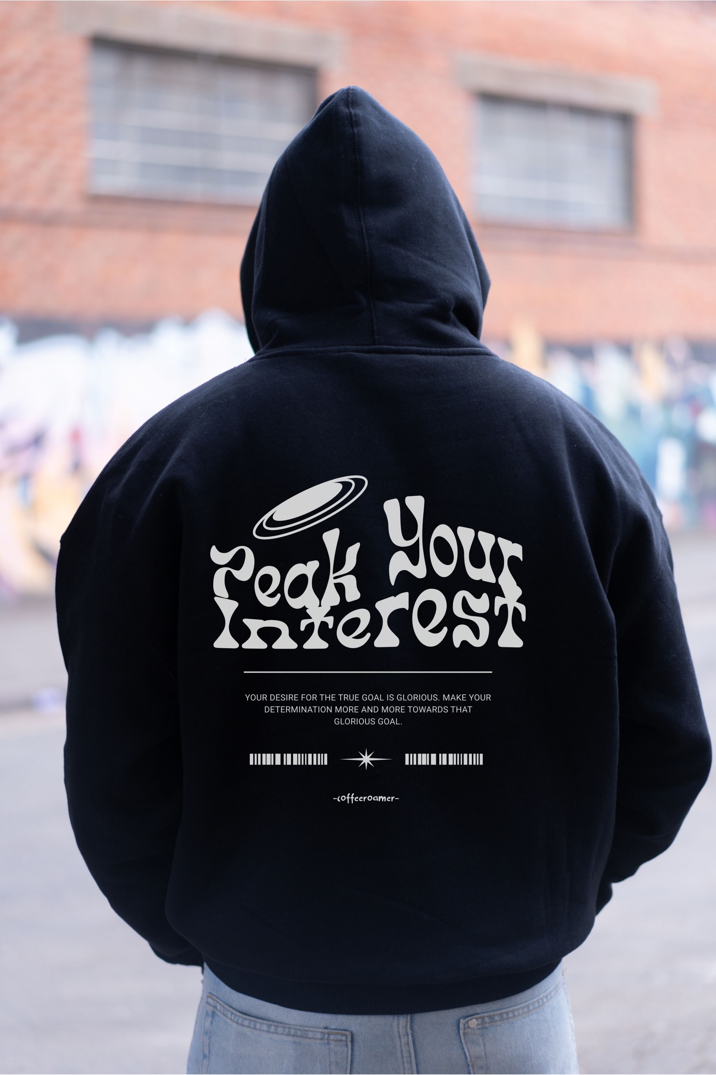 Oversized Boxy Fit Unisex Hoodie