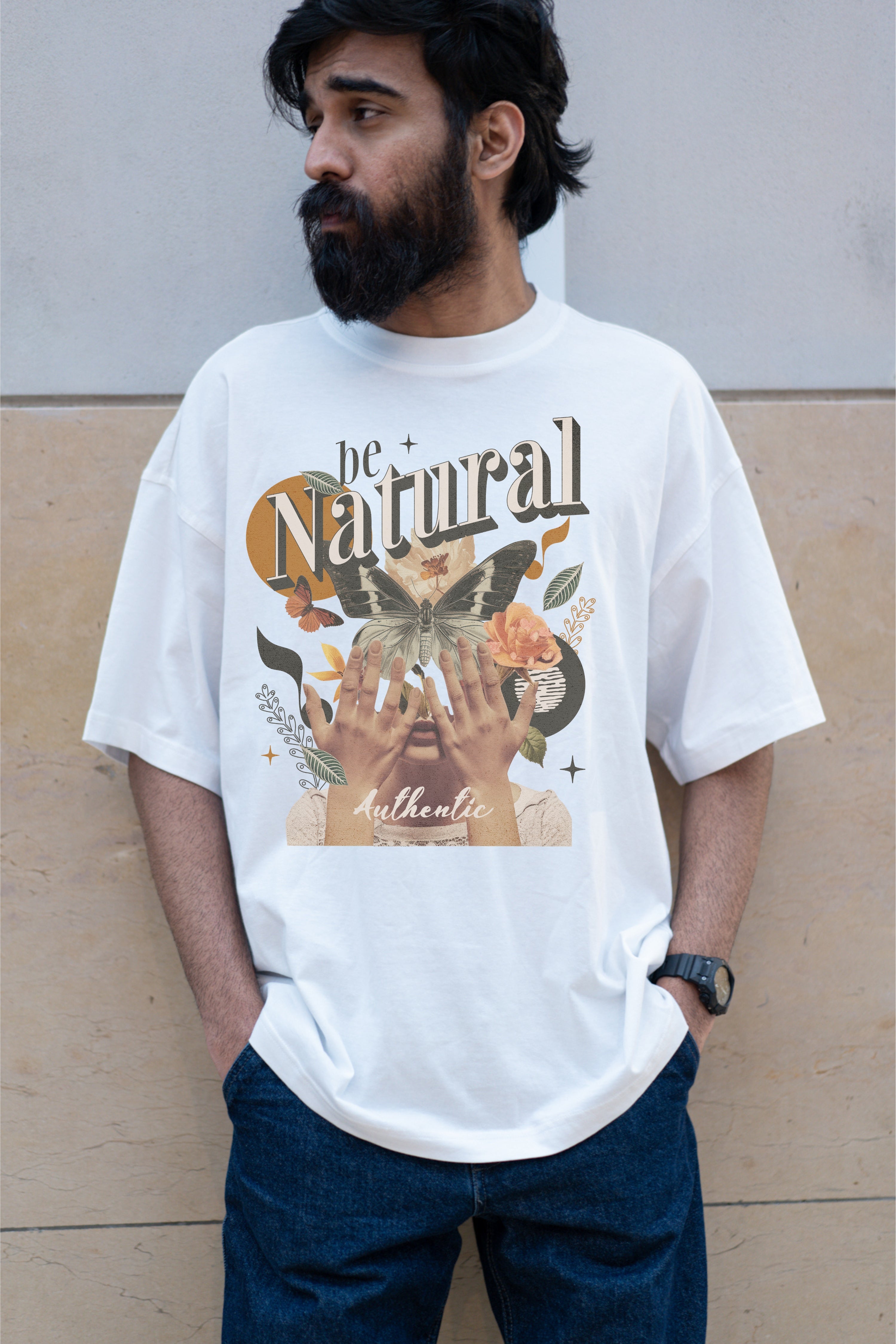 Unisex Relaxed Heavy T-shirt Be Natural