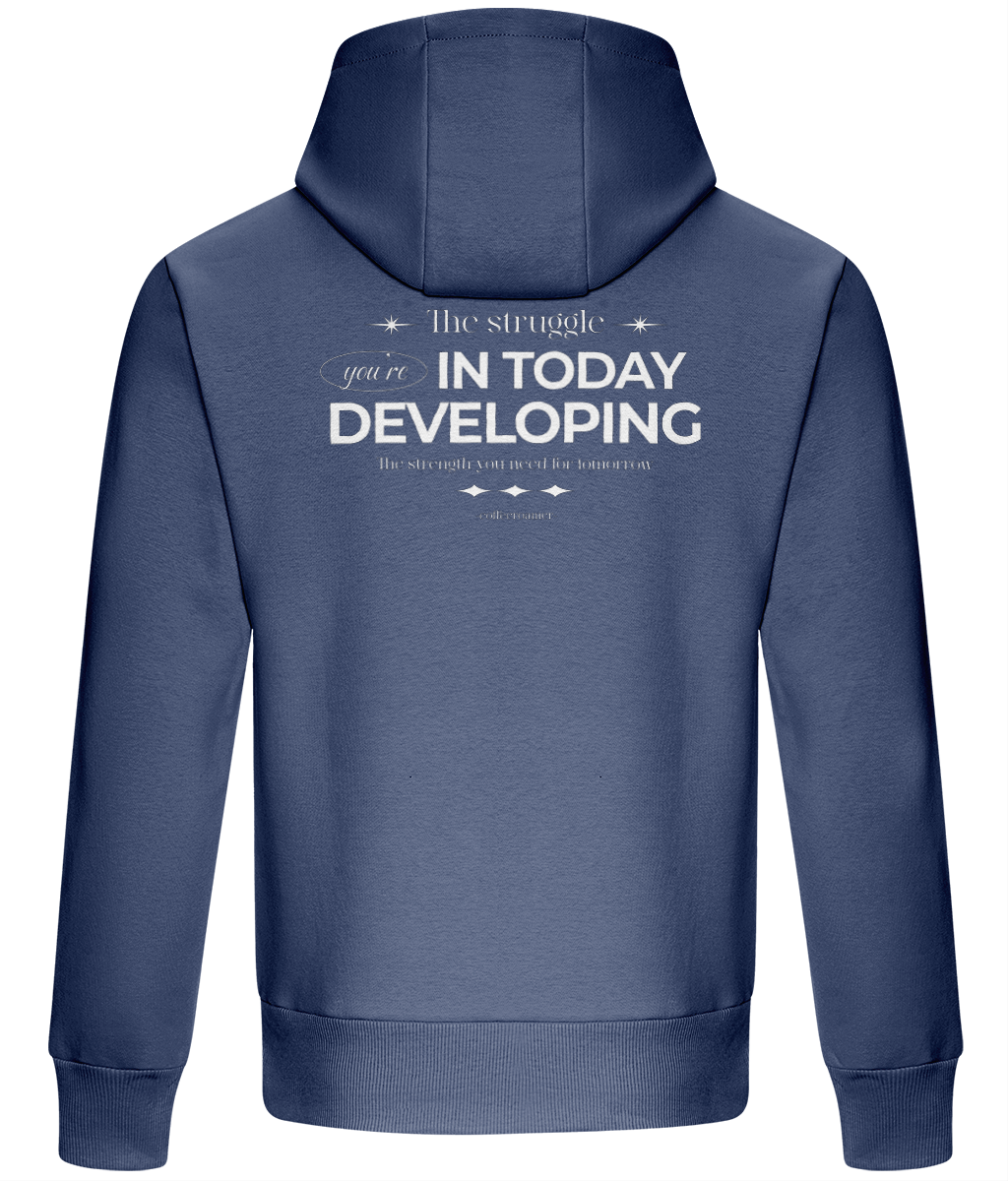 Oversized Boxy Hoodie - In Today Developing