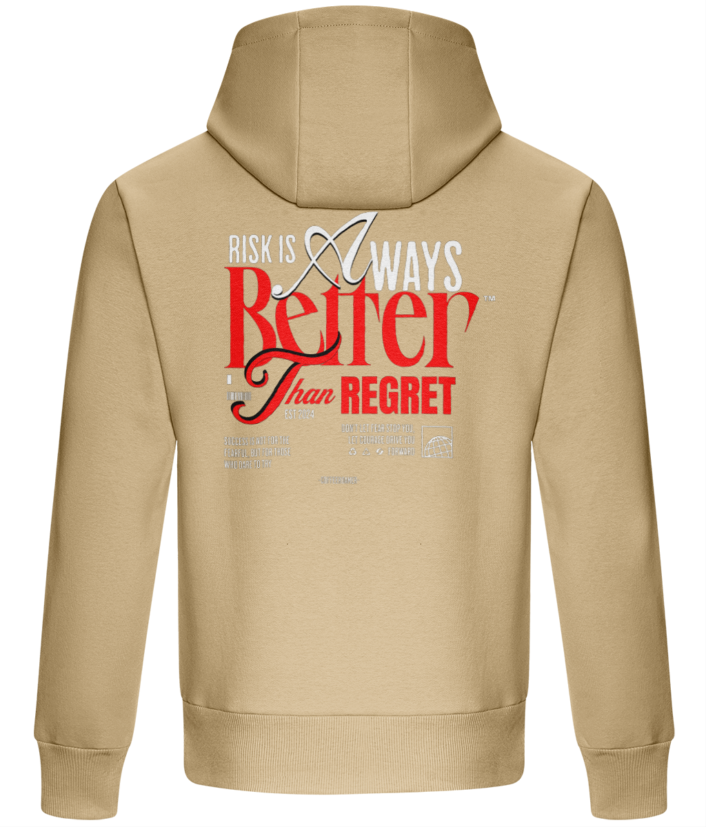 Oversized Boxy Hoodie - Risk is Alway Better