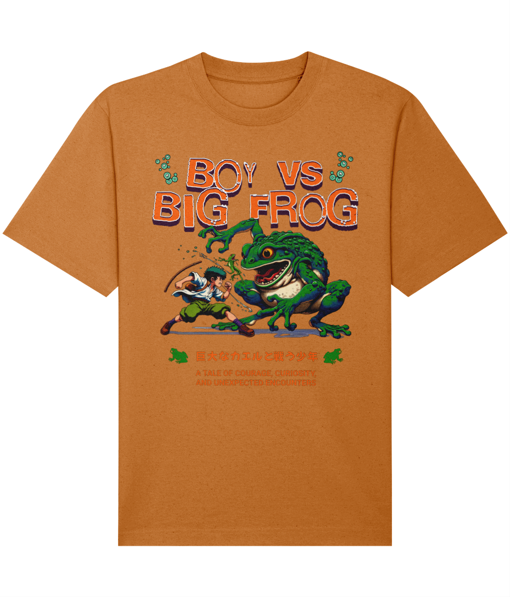 Unisex Relaxed Heavy T-Shirt Big Frog