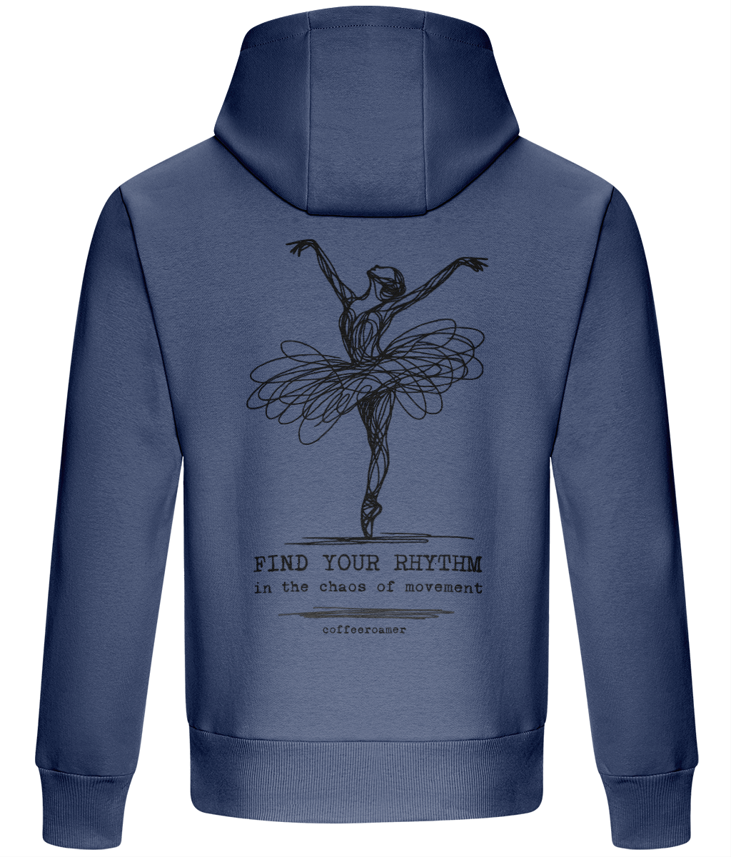 Oversized Boxy Hoodie - Find your Rythm