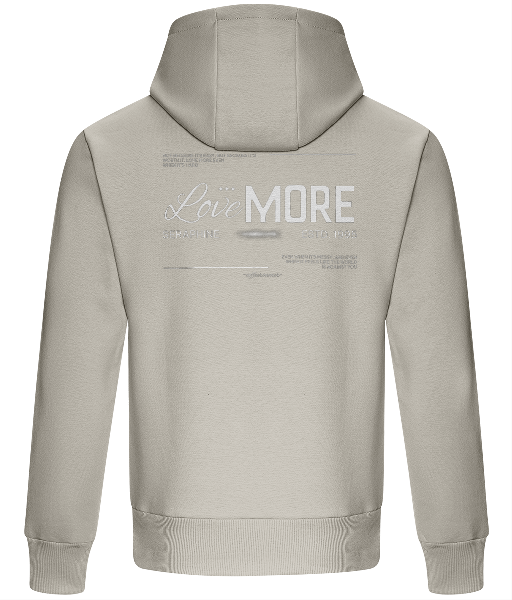 Oversized Boxy Hoodie - Love More