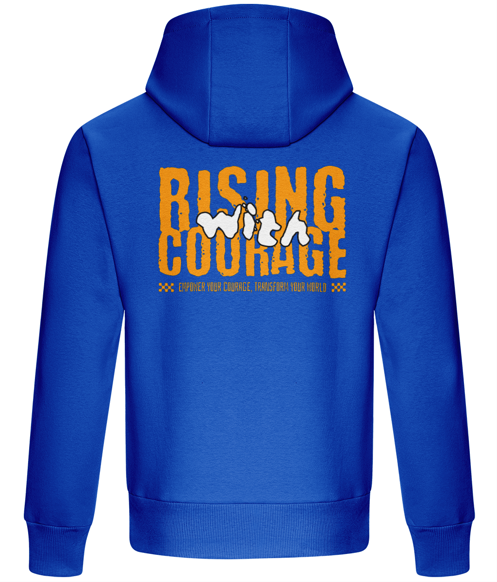 Oversized Boxy Hoodie - Rising With Courage
