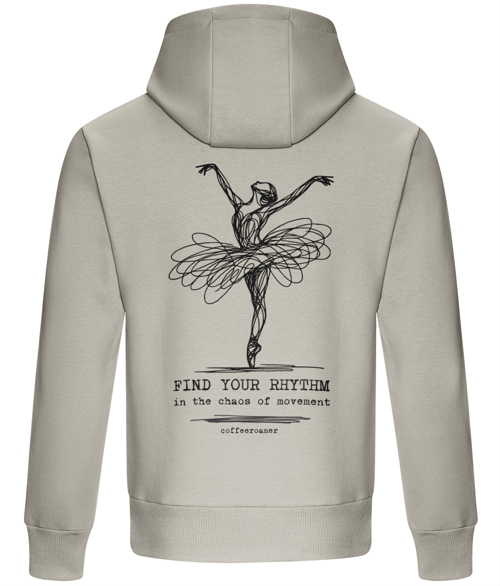 Oversized Boxy Hoodie - Find your Rythm