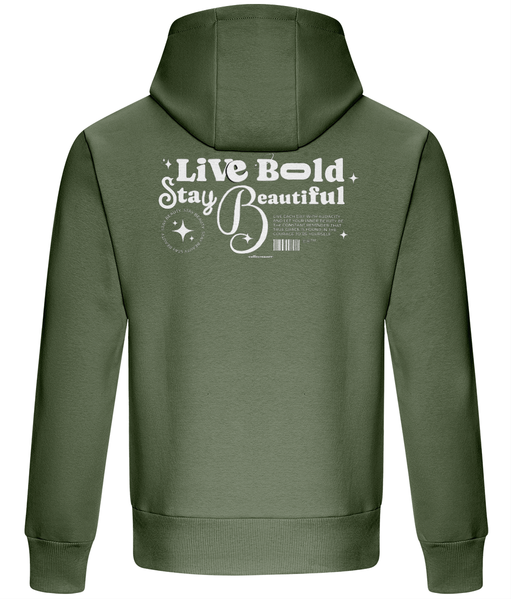 Oversized Boxy Hoodie - Live Bold