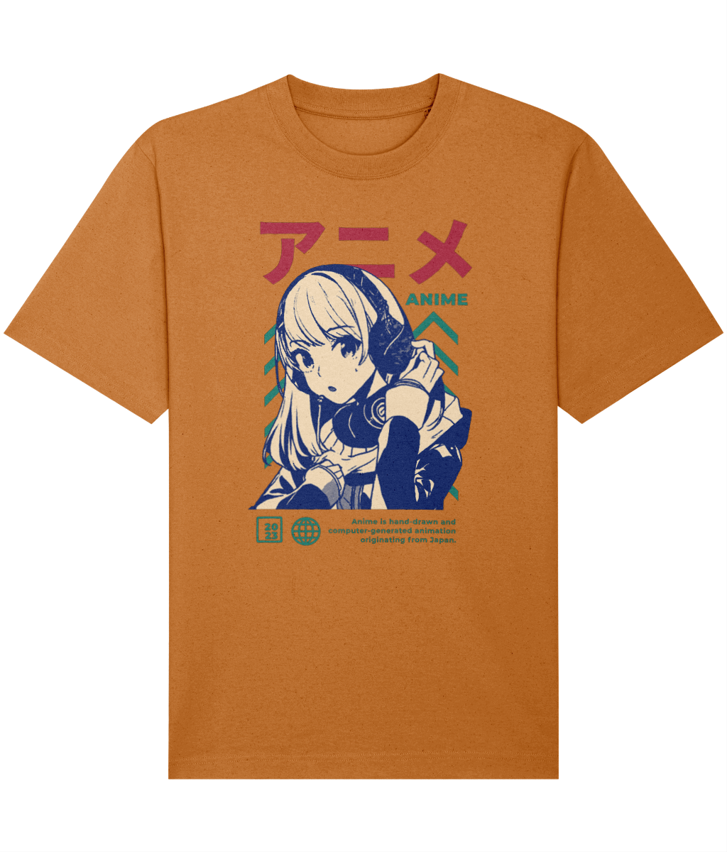 Unisex Relaxed Heavy T-shirt - Japanese Anime