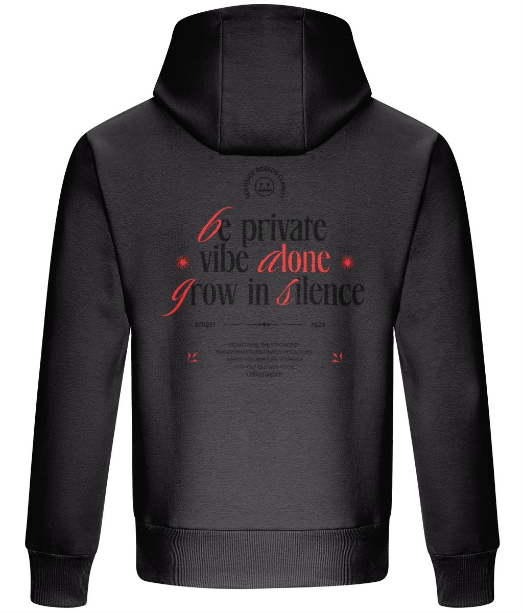 Oversized Boxy Hoodie - Be Private