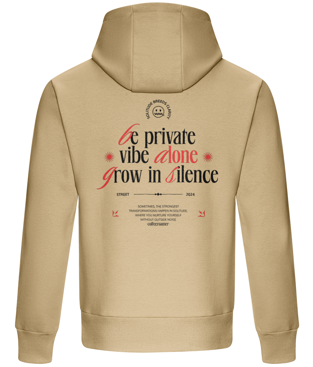 Oversized Boxy Hoodie - Be Private