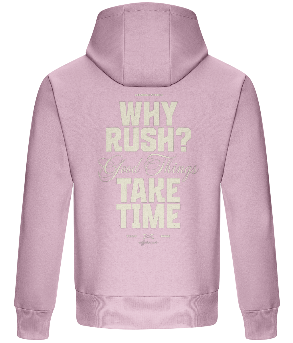 Oversized Boxy Hoodie - Why Rushy?