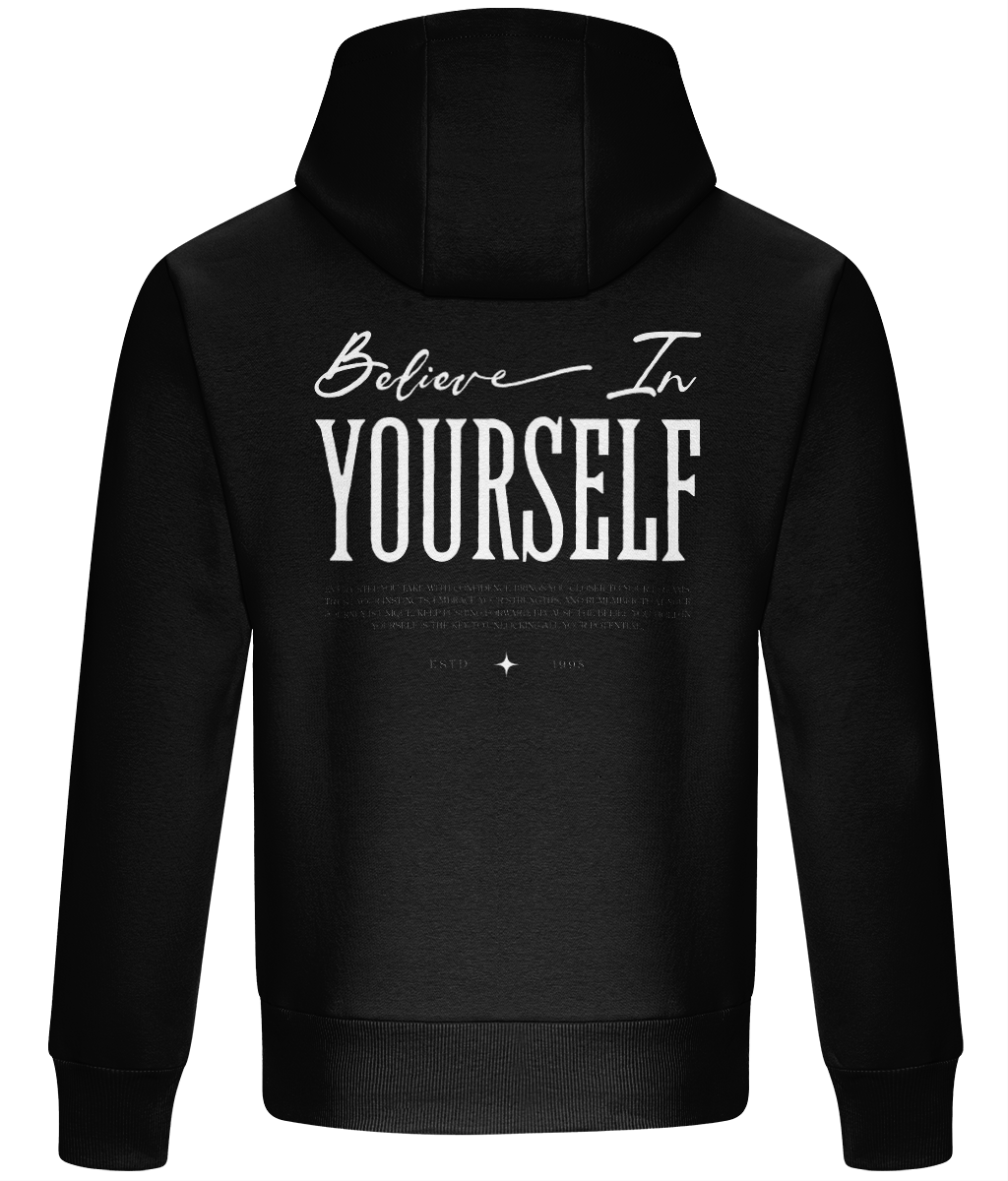 Oversized Boxy Hoodie - Believe in Yourself