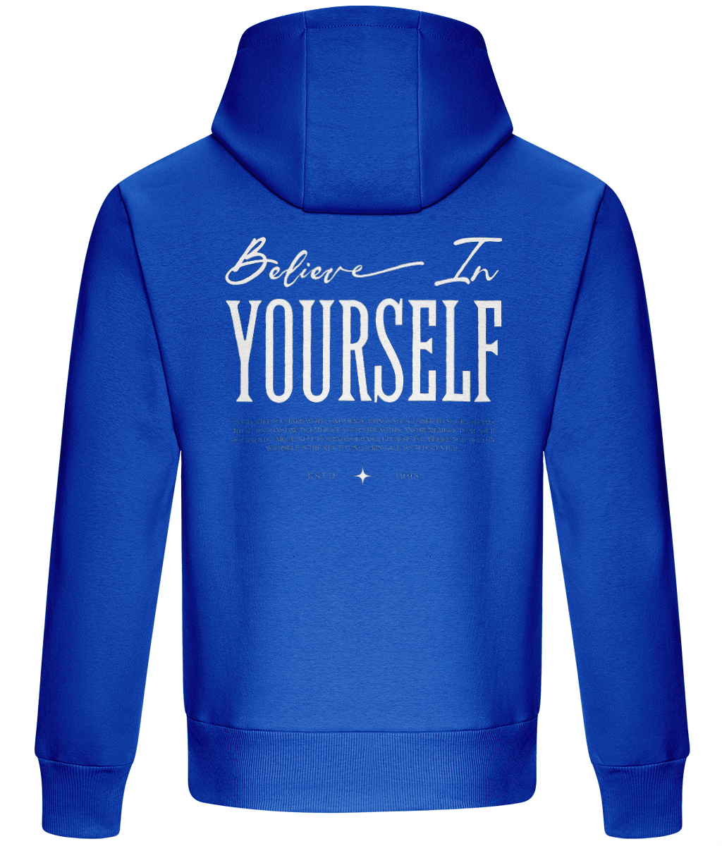 Oversized Boxy Hoodie - Believe in Yourself