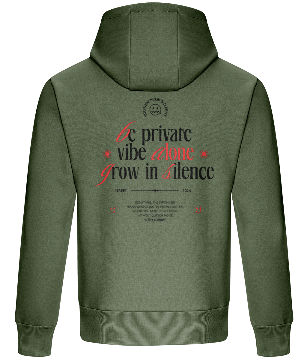 Oversized Boxy Hoodie - Be Private