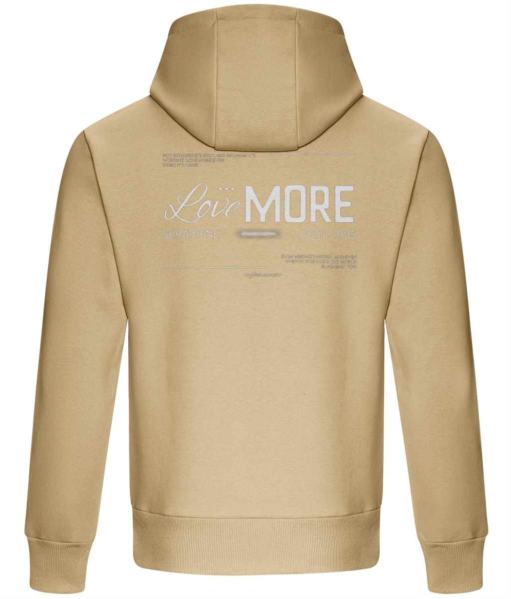 Oversized Boxy Hoodie - Love More