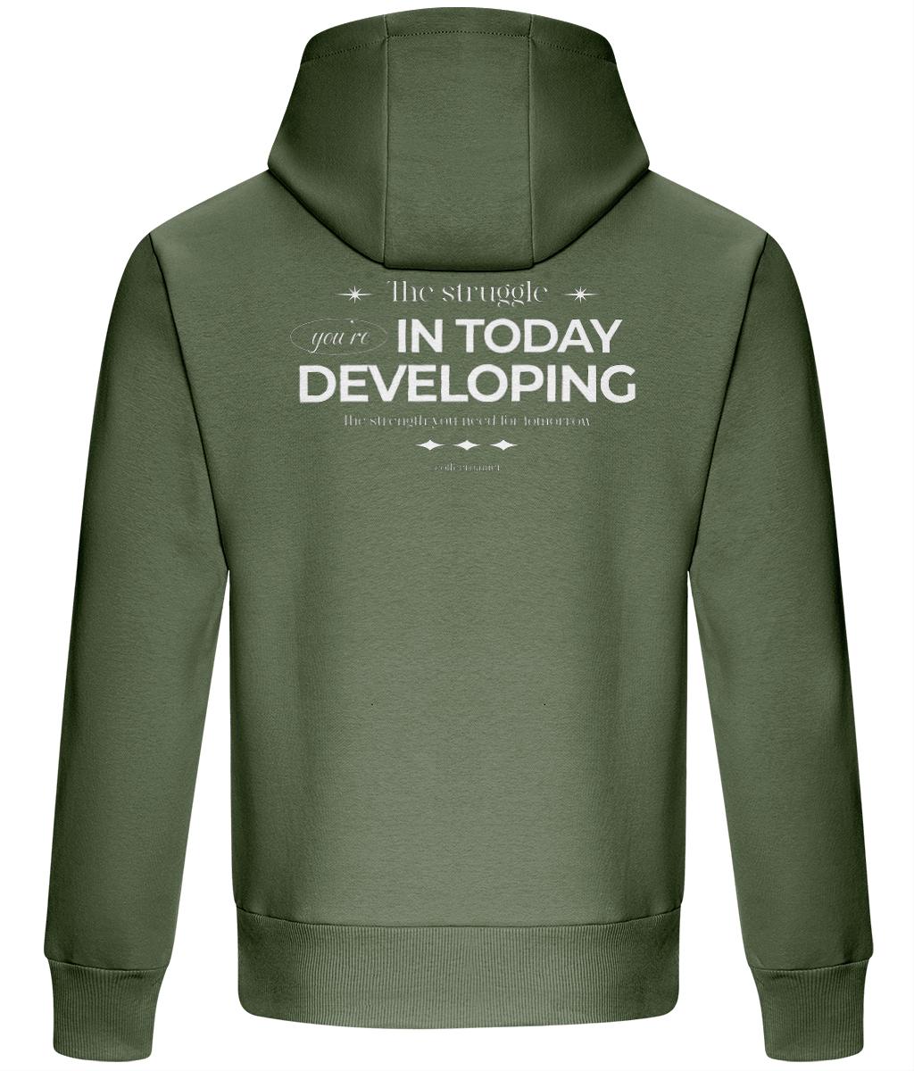 Oversized Boxy Hoodie - In Today Developing