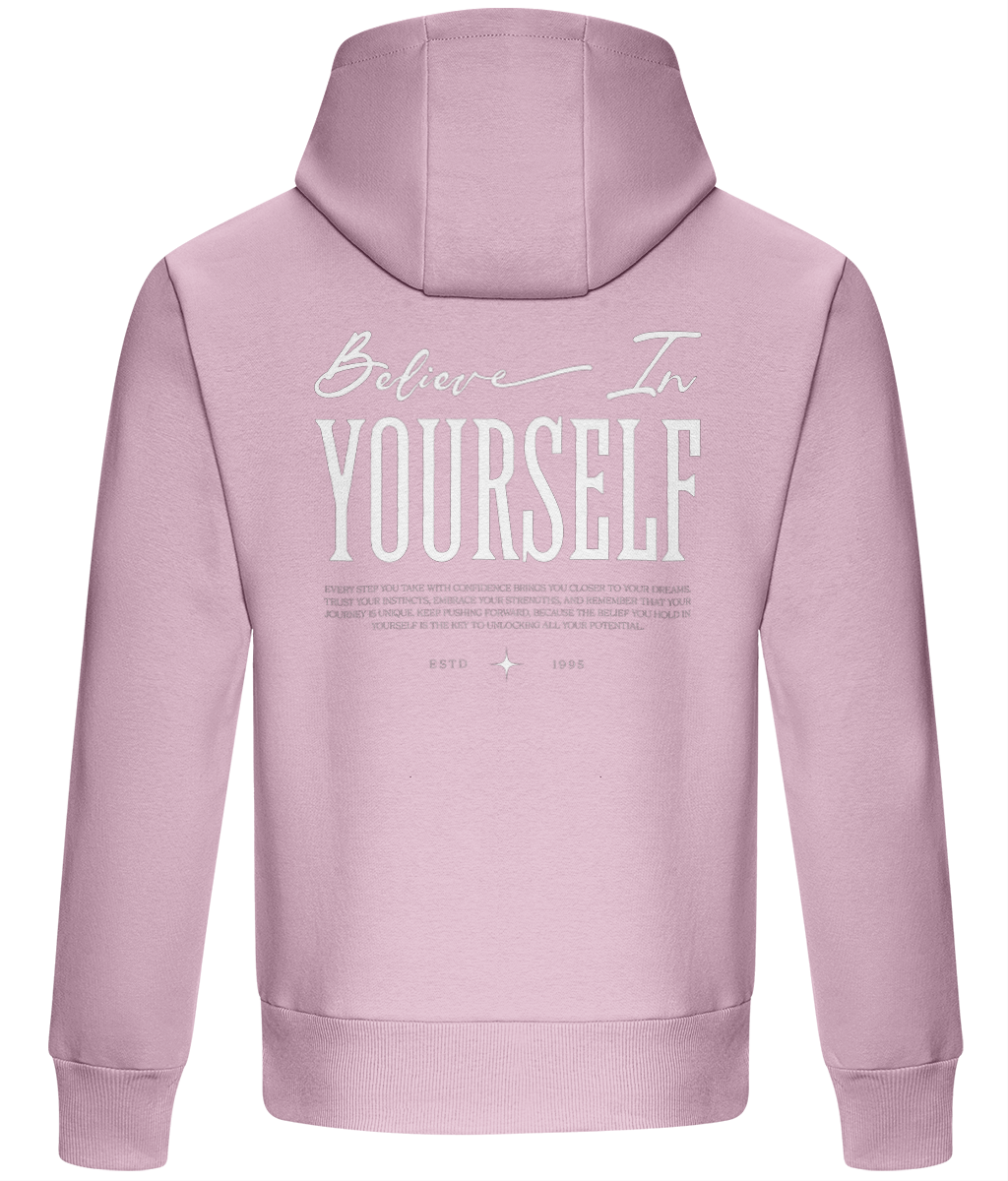 Oversized Boxy Hoodie - Believe in Yourself