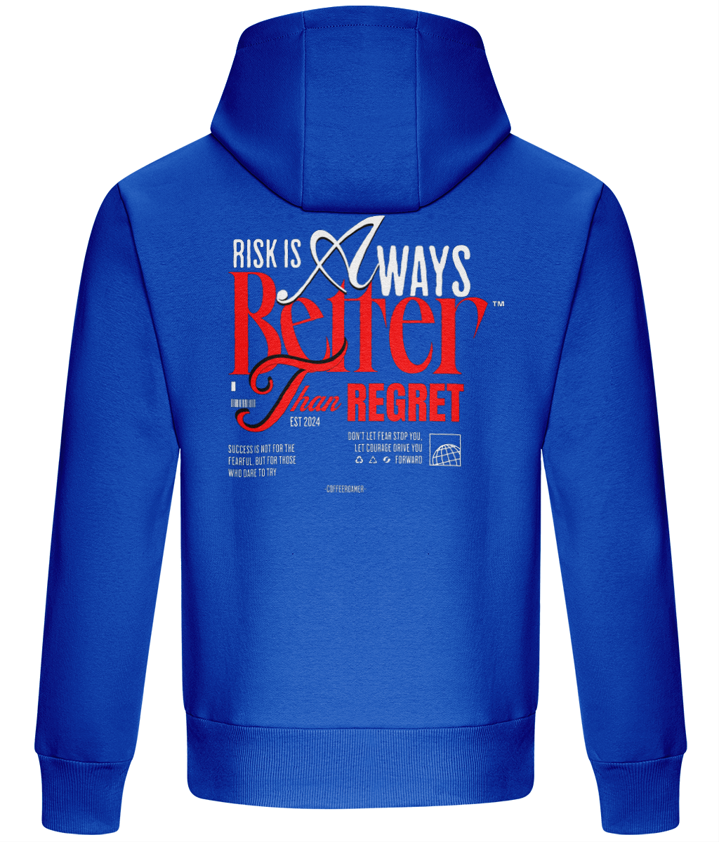 Oversized Boxy Hoodie - Risk is Alway Better