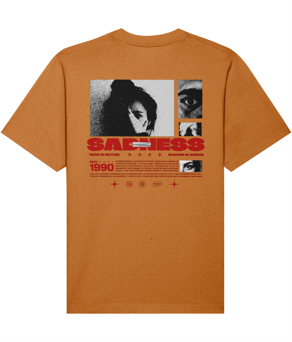 Unisex Relaxed Heavy T-shirt Sadness