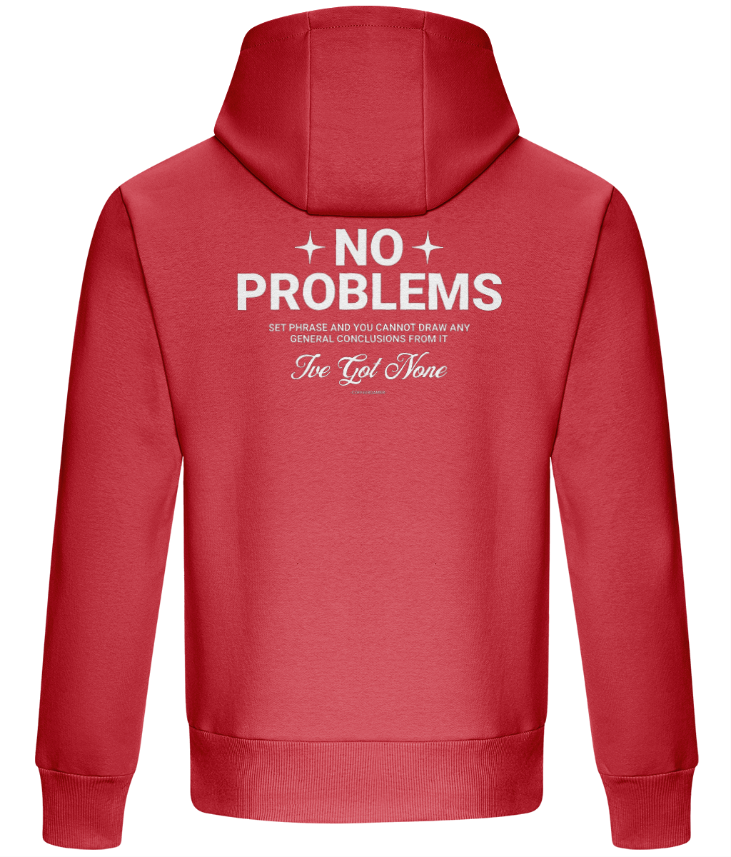 Oversized Boxy Hoodie - No Problems