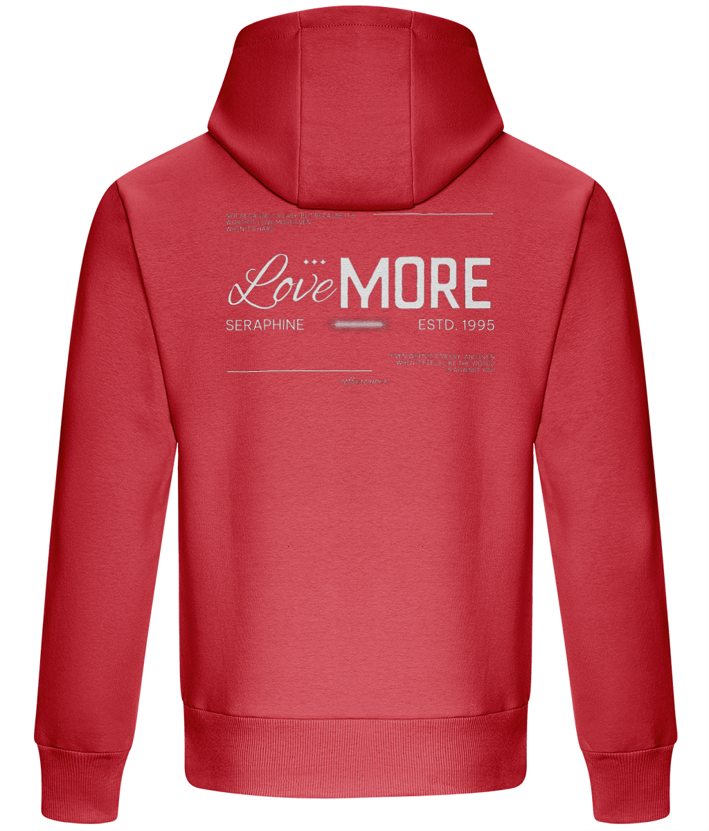 Oversized Boxy Hoodie - Love More