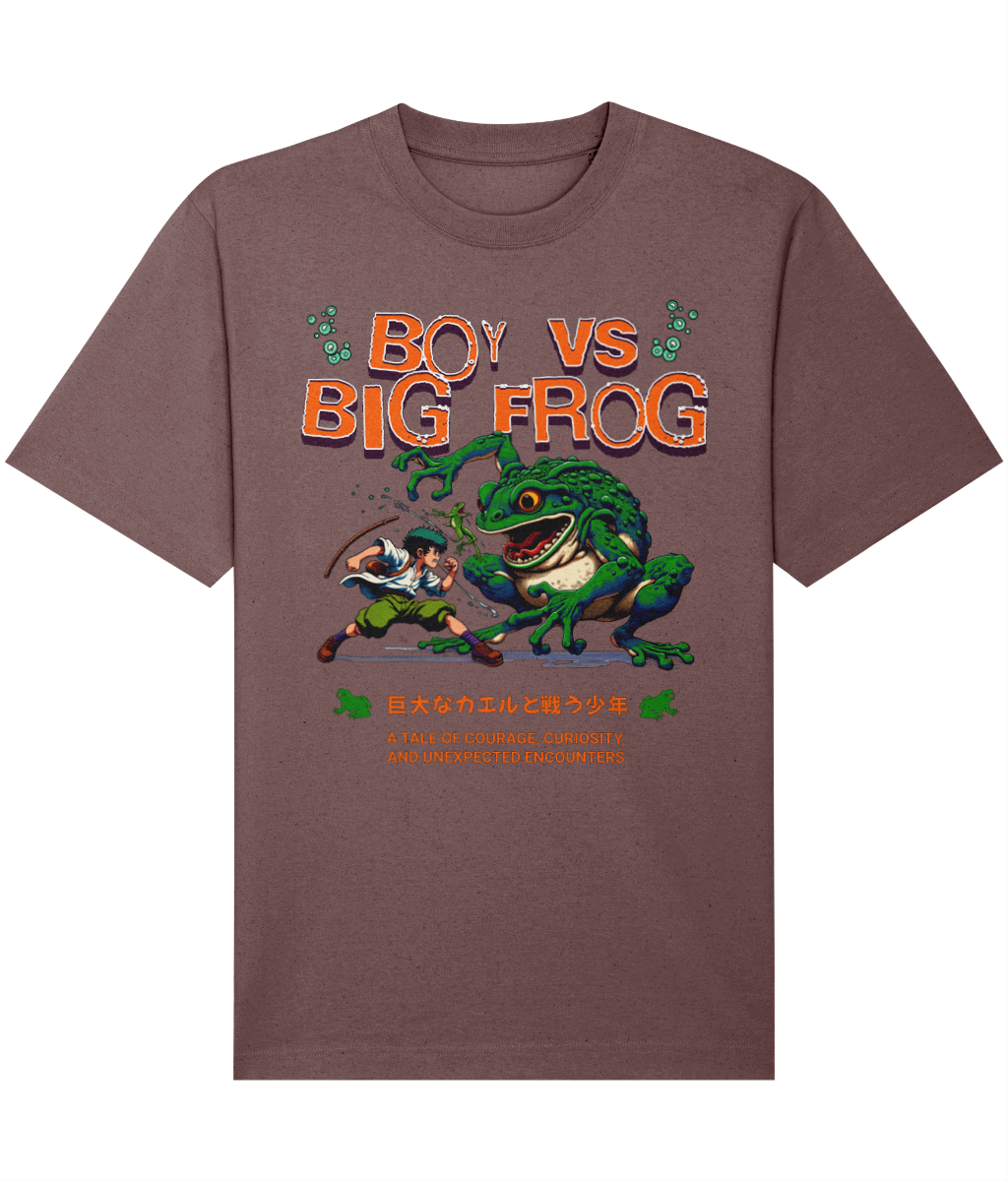 Unisex Relaxed Heavy T-Shirt Big Frog