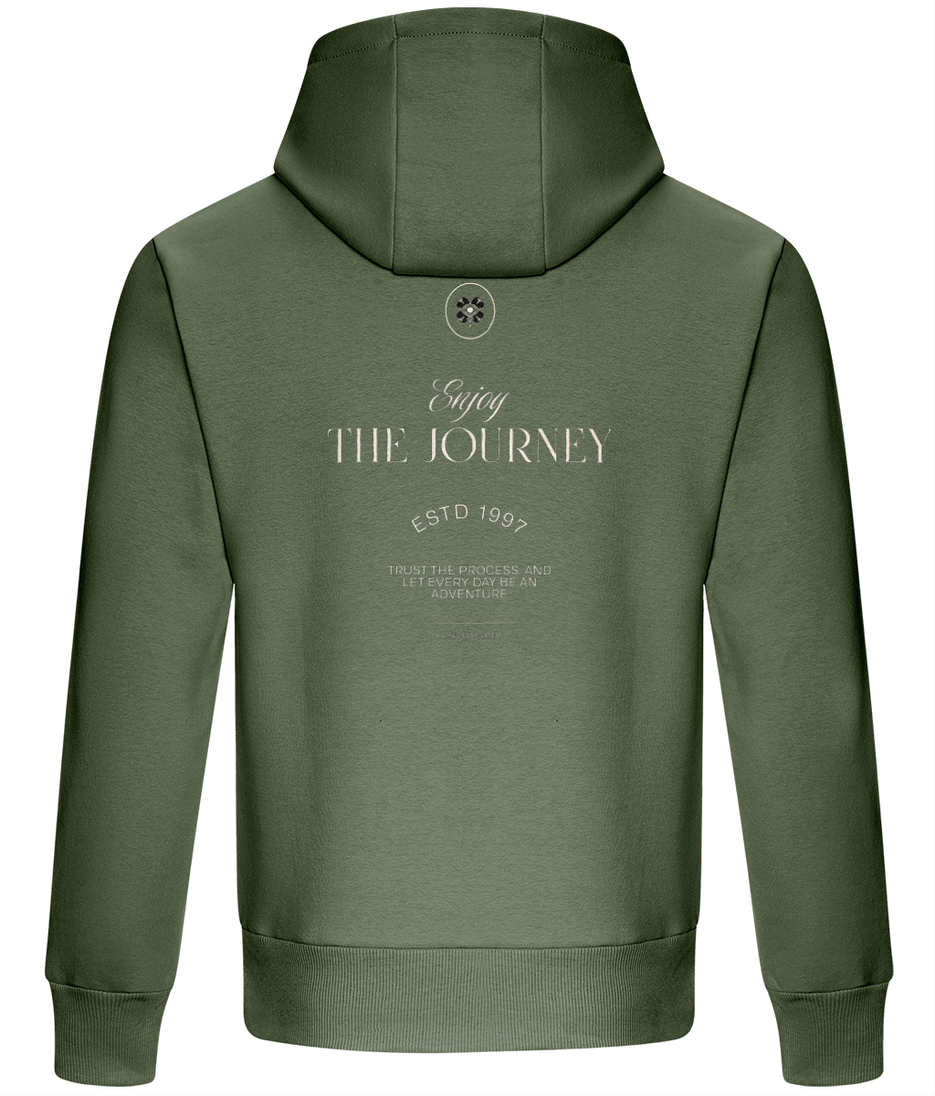 Oversized Boxy Hoodie - Enjoy The Journey