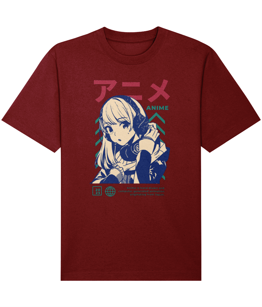 Unisex Relaxed Heavy T-shirt - Japanese Anime