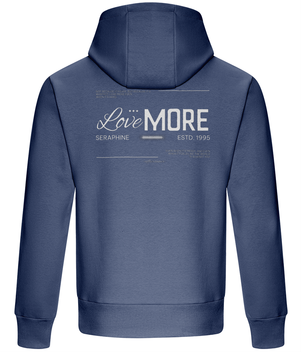 Oversized Boxy Hoodie - Love More