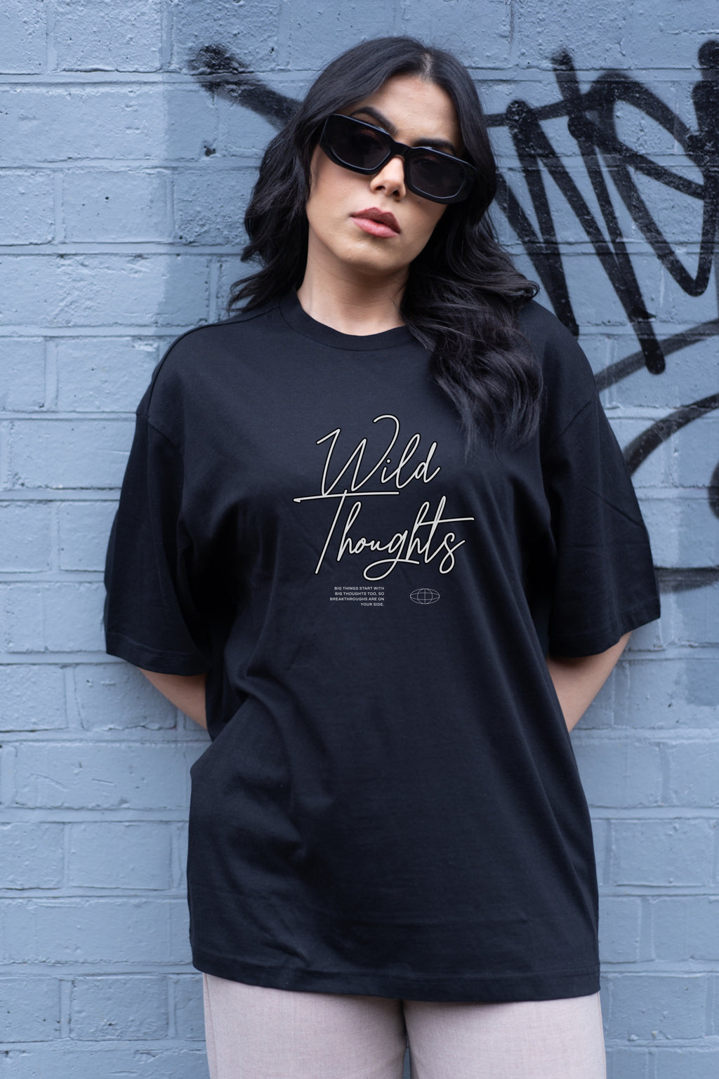 Unisex Relaxed Heavy T-Shirt -  Wild thoughts